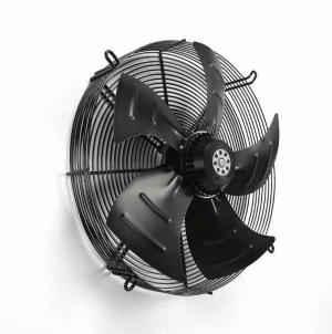 Осевой вентилятор с защитной решеткой Ровен YWF(K)4E-400-B-Z (Axial fans) нагнетание